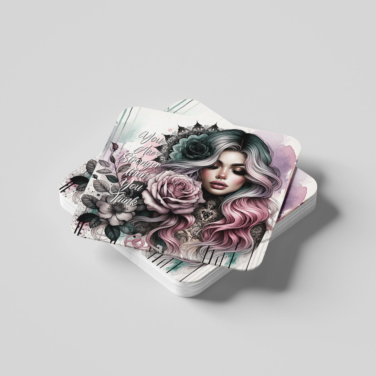 You Are Stronger Than You Think Coaster