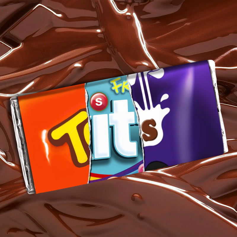 Rude Chocolate Wrappers Printable Collection Download