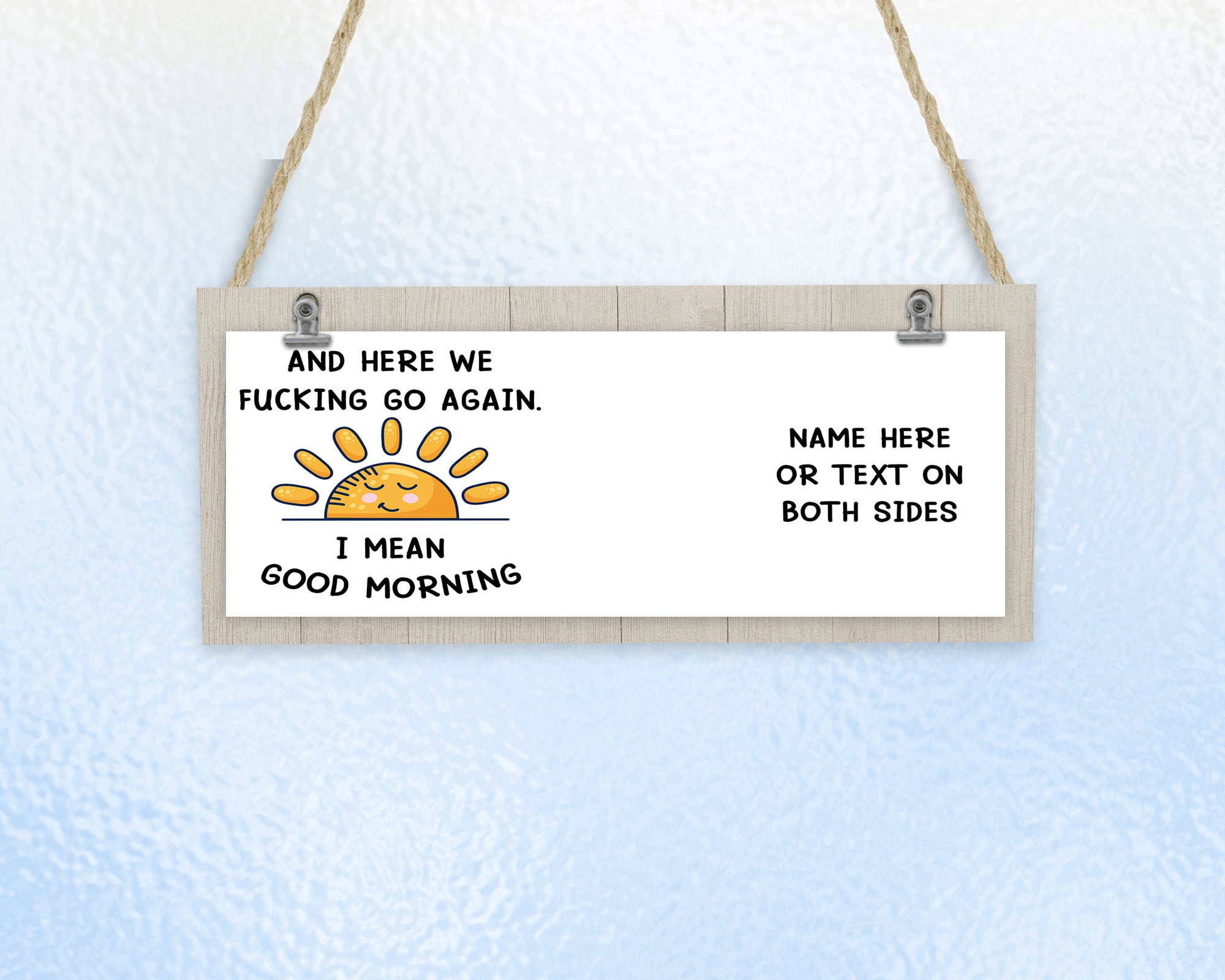 And Here We Fucking Go Again I Mean Good Morning Mug