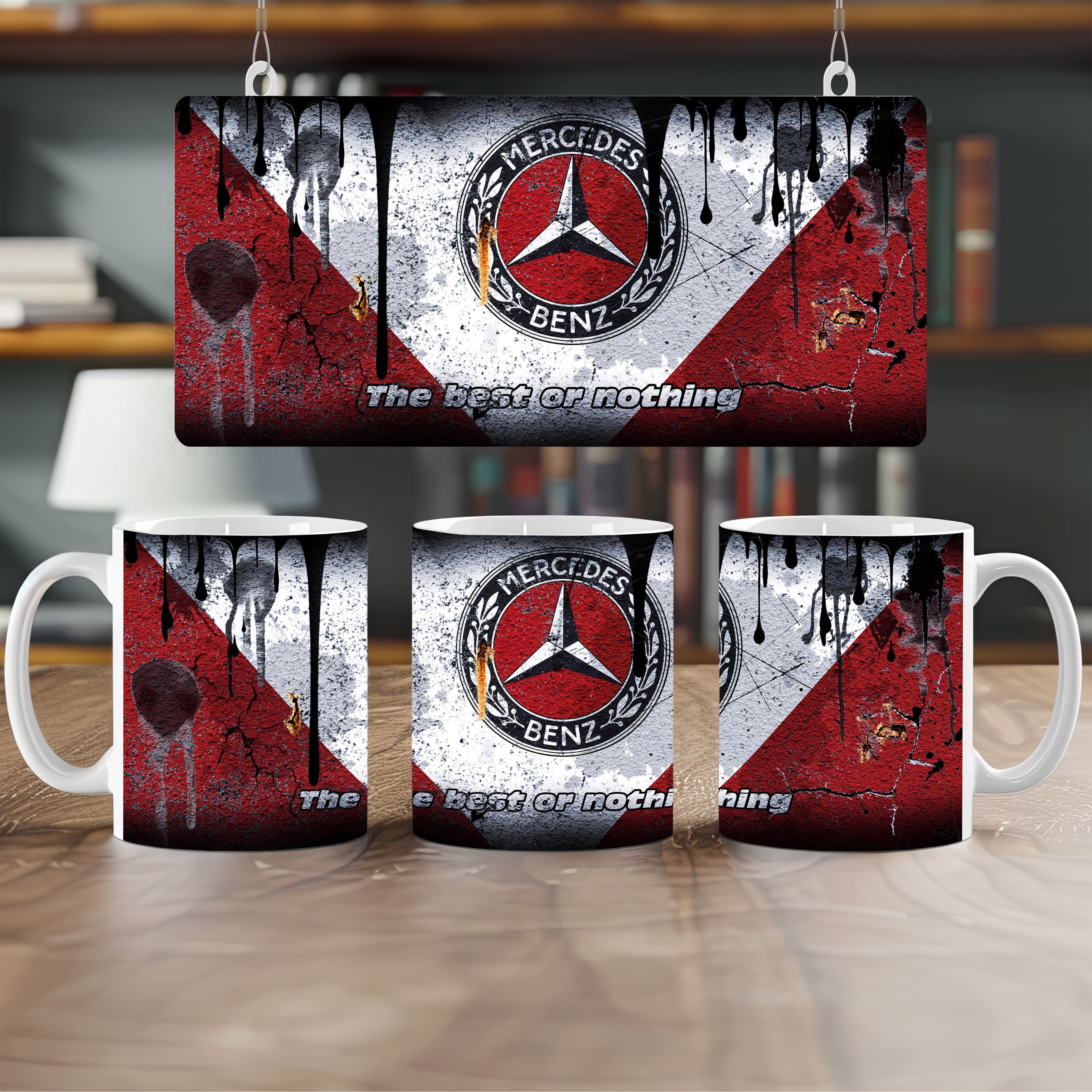 Mercedes Red Mug