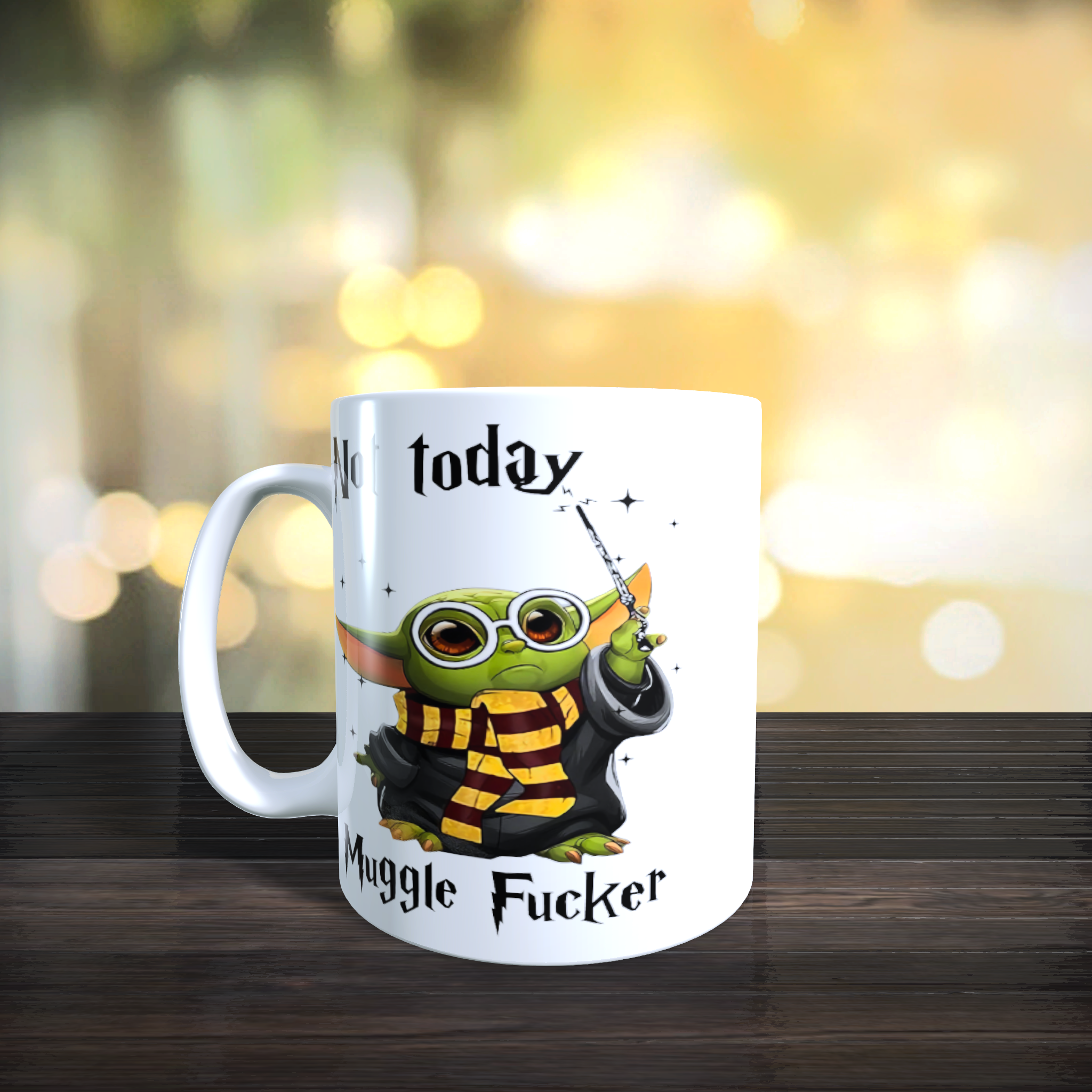 Not Today Muggle Fucker Mug
