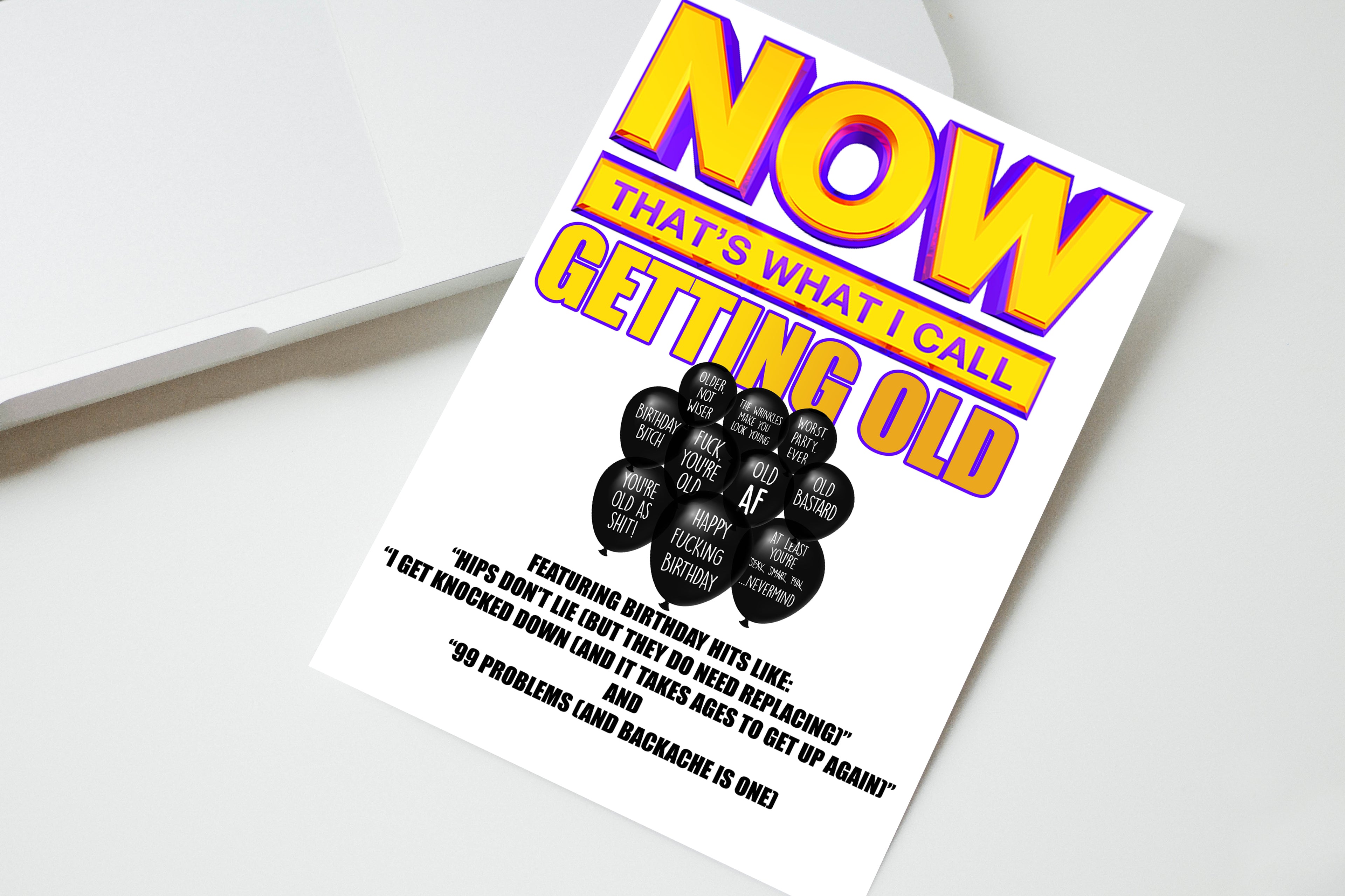 Now Thats What I Call Getting Old Card