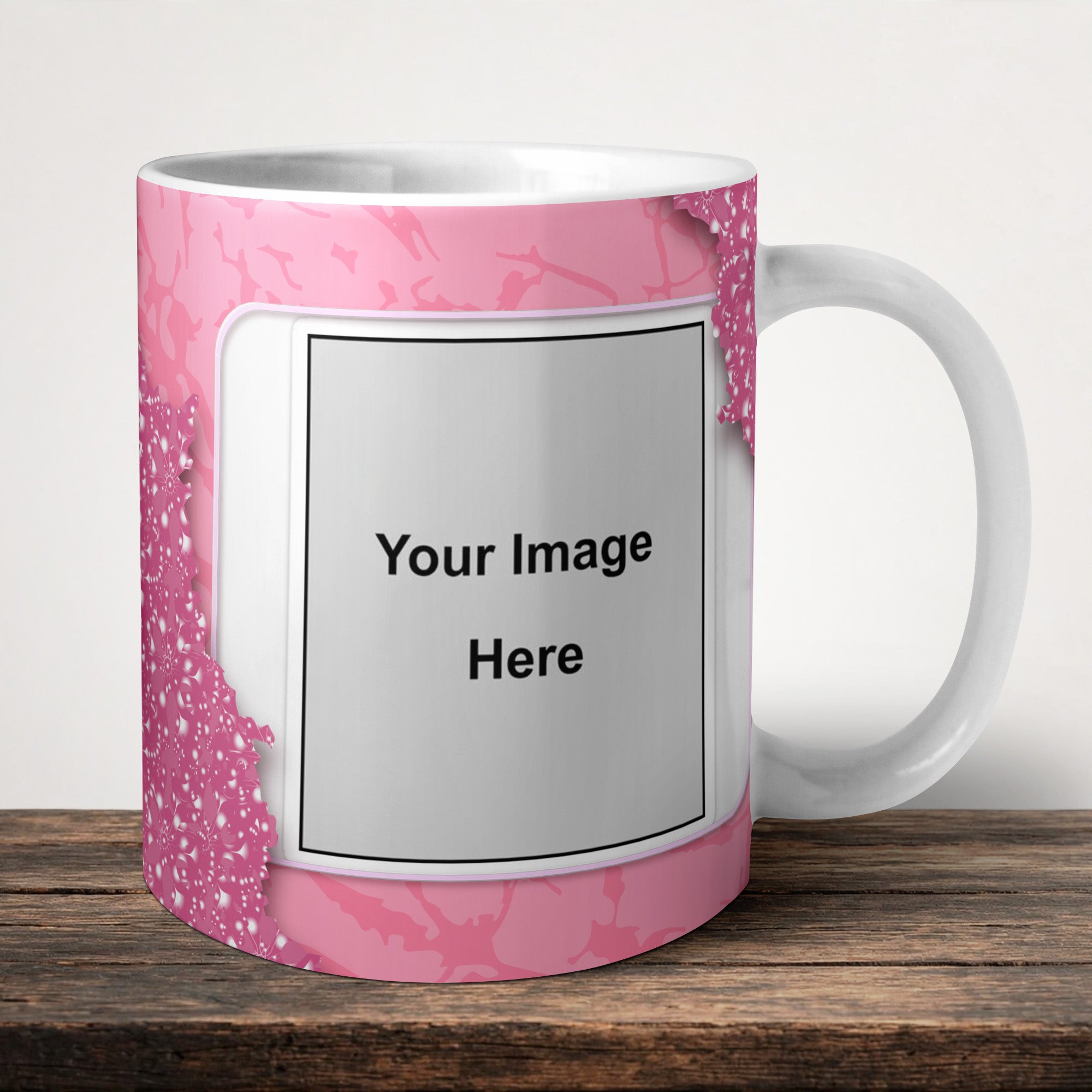 My First Mothers Day Photo Mug front view - white ceramic printed mug by Perrys Prints