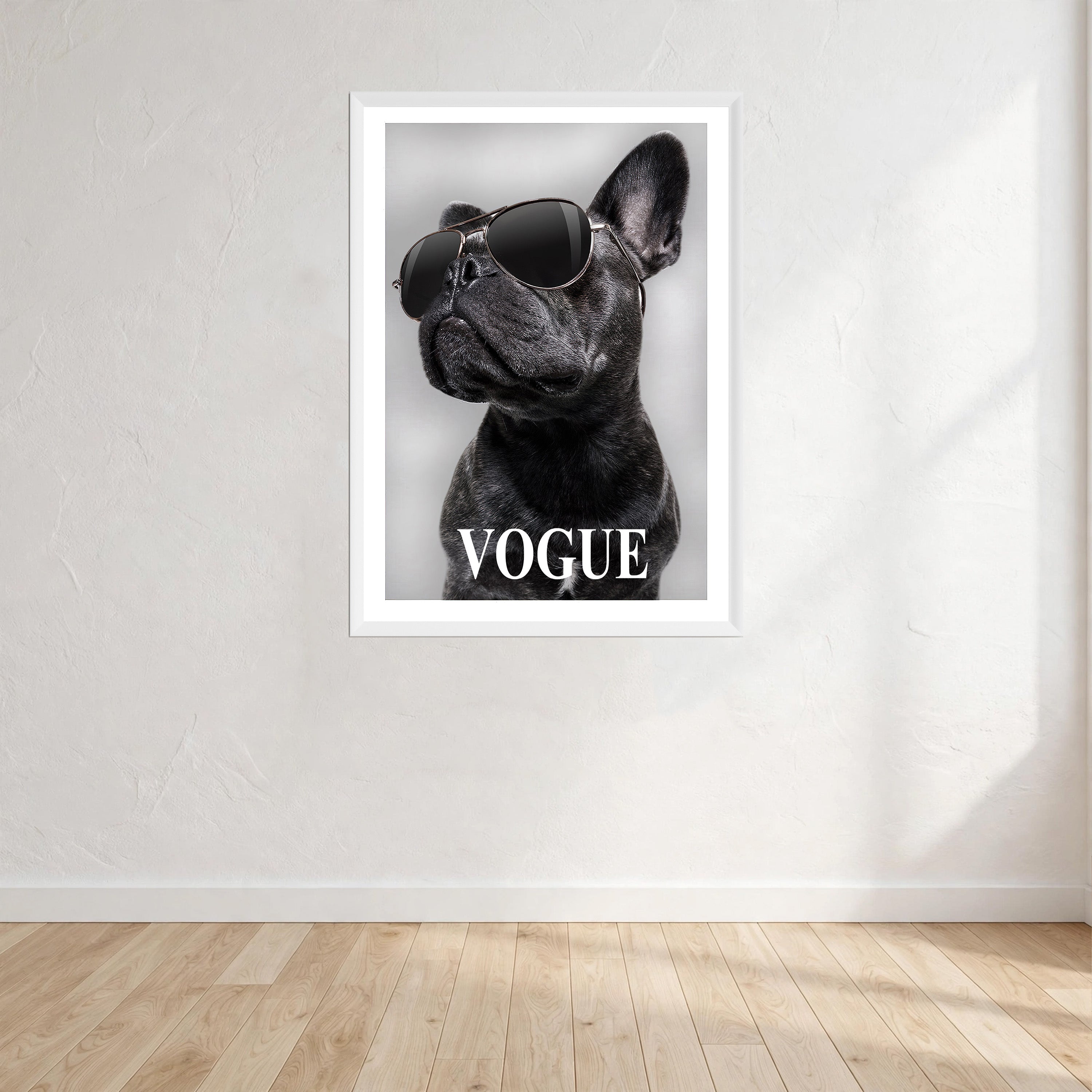Vogue Print Wall Art Print front view - printed product by Perrys Prints