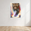Leopard Wall Art Print front view - printed product by Perrys Prints