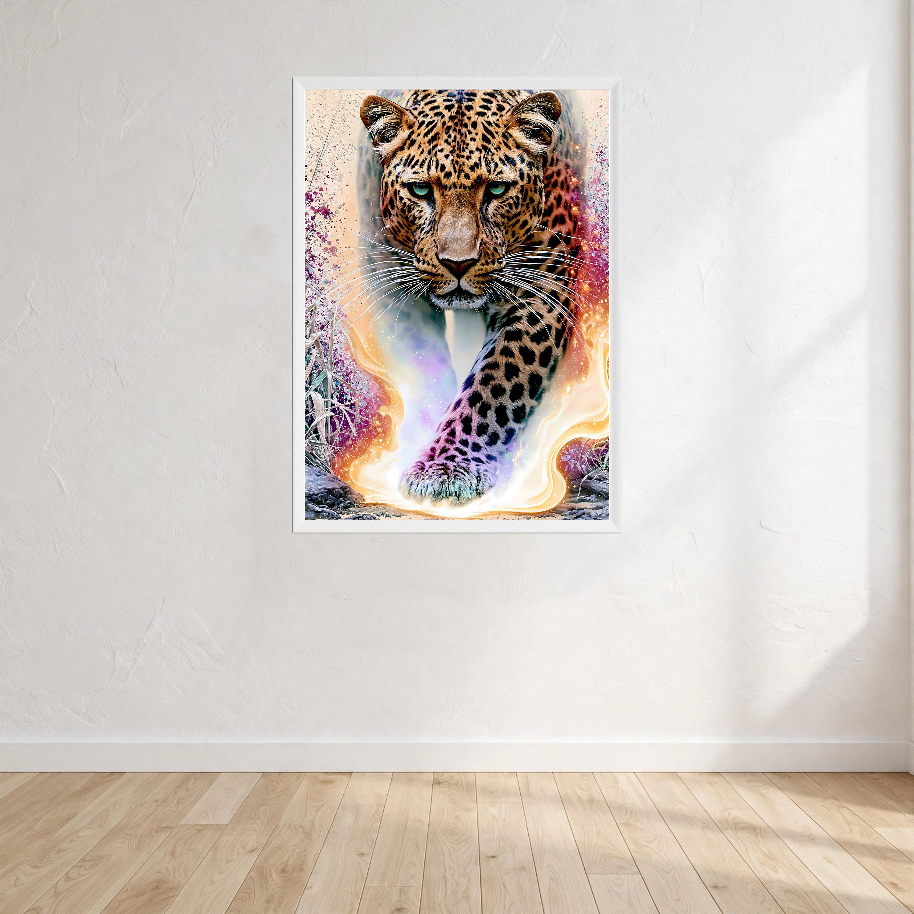Leopard Wall Art Print