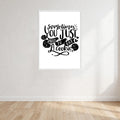 Sometimes You Just Need To Eat A Cookie Wall Art Print front view - printed product by Perrys Prints