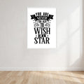 Never To Old To Wish On A Star Print Wall Art Print front view - printed product by Perrys Prints