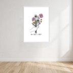 Make Yourself A Priority Wall Art Print front view - printed product by Perrys Prints