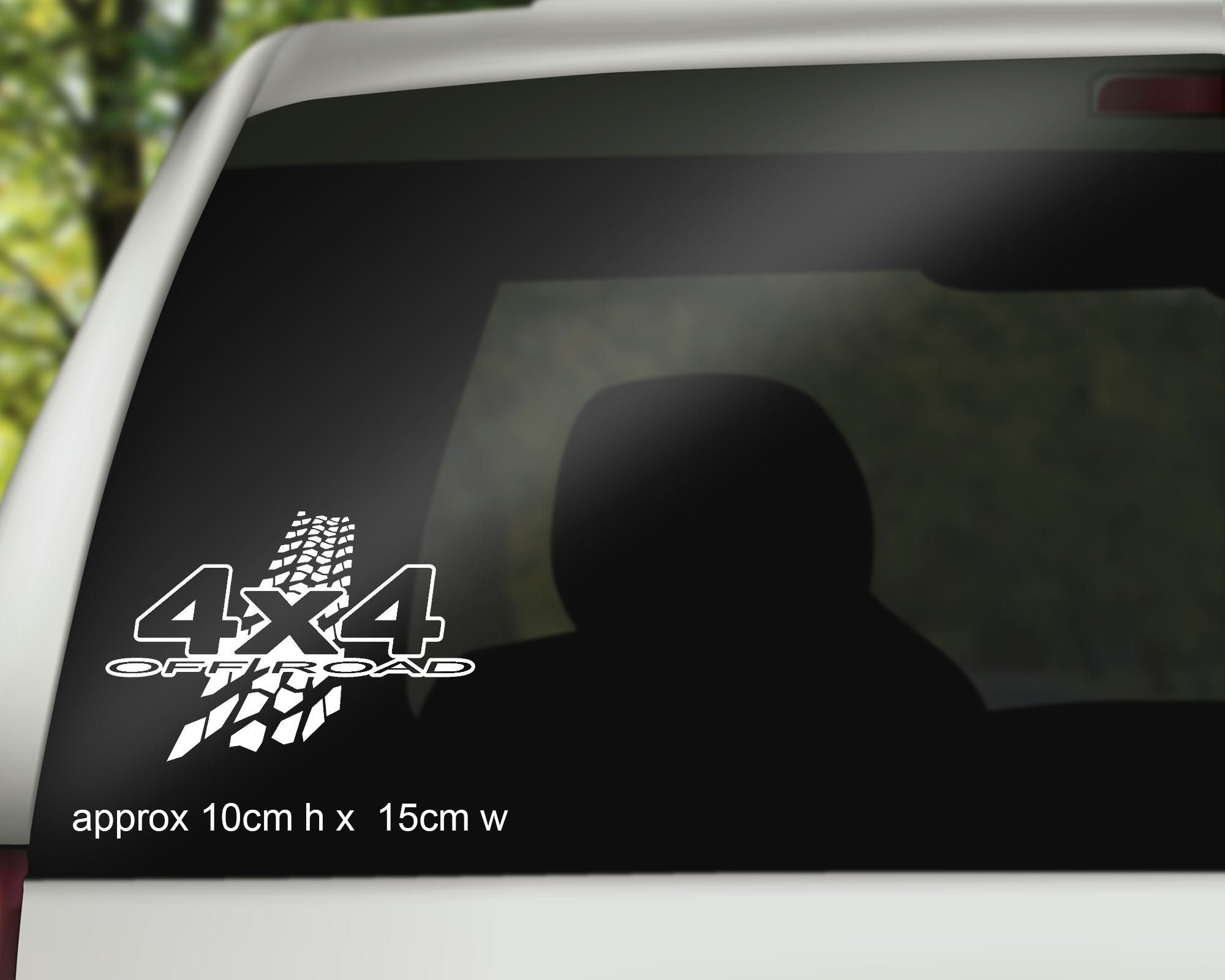 4x4 x2 Car Vinyl Decals