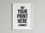 Personalised Print Unframed Wall Art Print view 15 - printed product by Perrys Prints