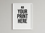 Personalised Print Unframed Wall Art Print close up detail - printed product by Perrys Prints