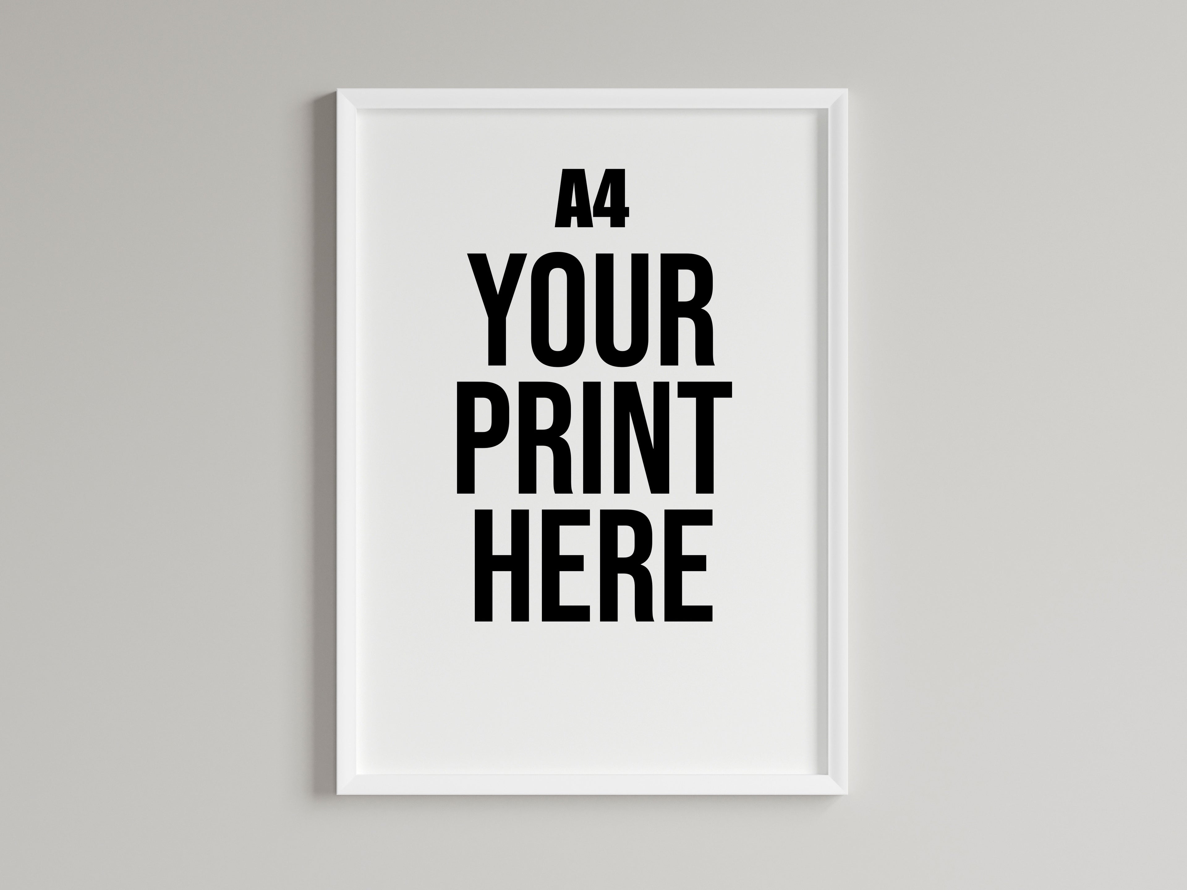 Personalised Print Unframed