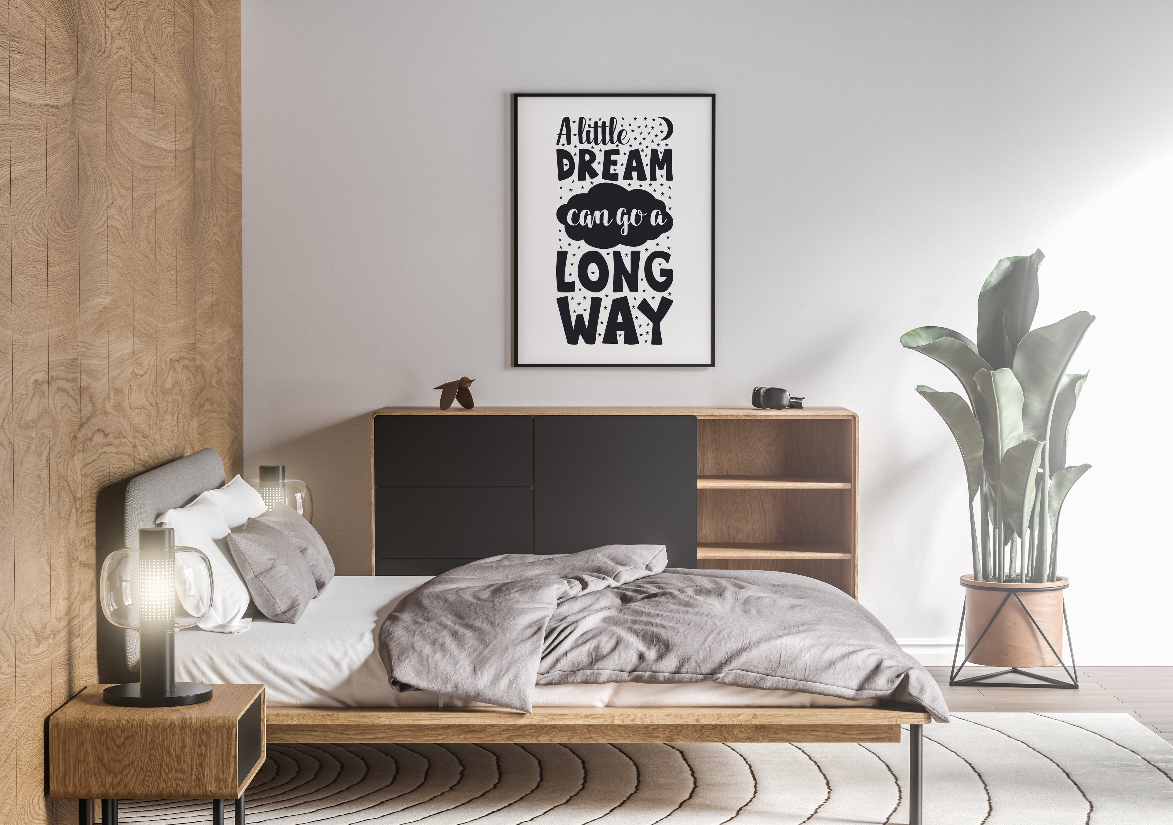 A Little Dream Can Go A Long Way Print