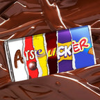Rude Chocolate Wrappers Printable Collection Download lifestyle view - printed product by Perrys Prints