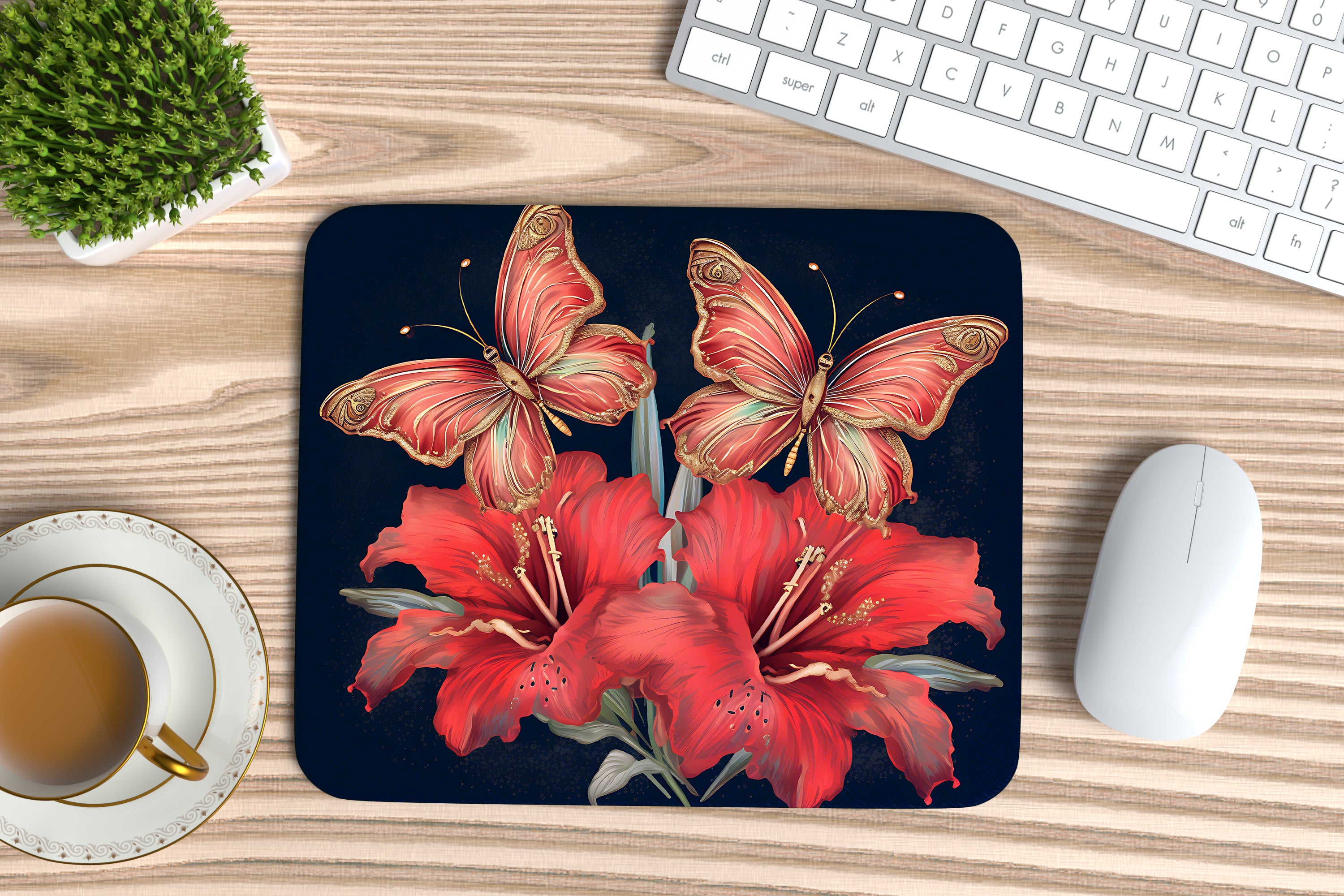 Amaryllis Design 2 Mousemat