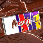Football Chocolate Wrappers Printable Collection Download front view - printed product by Perrys Prints