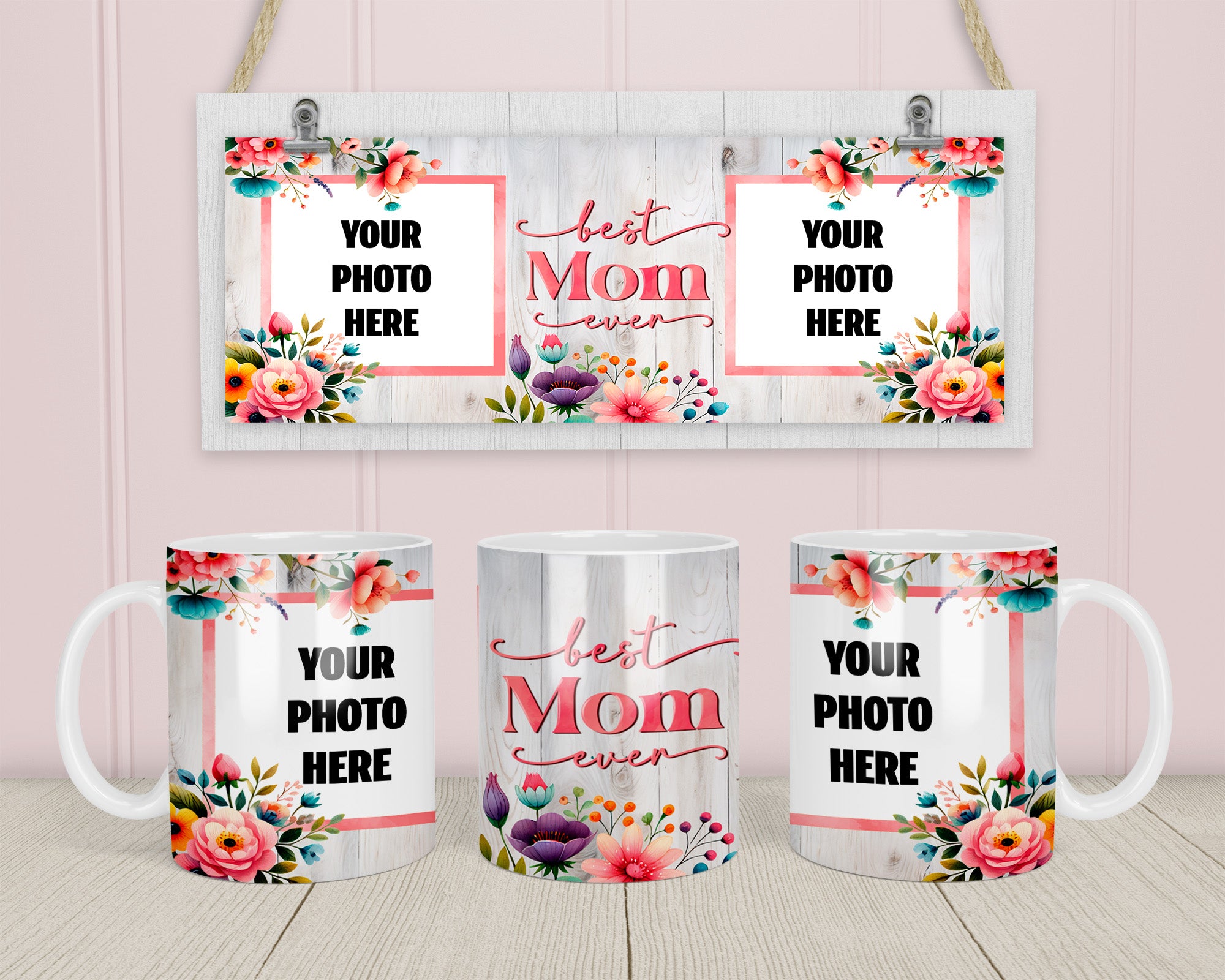 Best Mom Ever Photo Mug