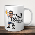Bolton No.1 Wanker Football Mug