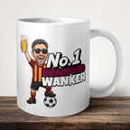 Bradford City No.1 Wanker Football Mug