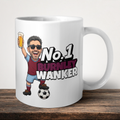 Burnley No.1 Wanker Football Mug