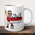 Crew Alexandra No.1 Wanker Football Mug