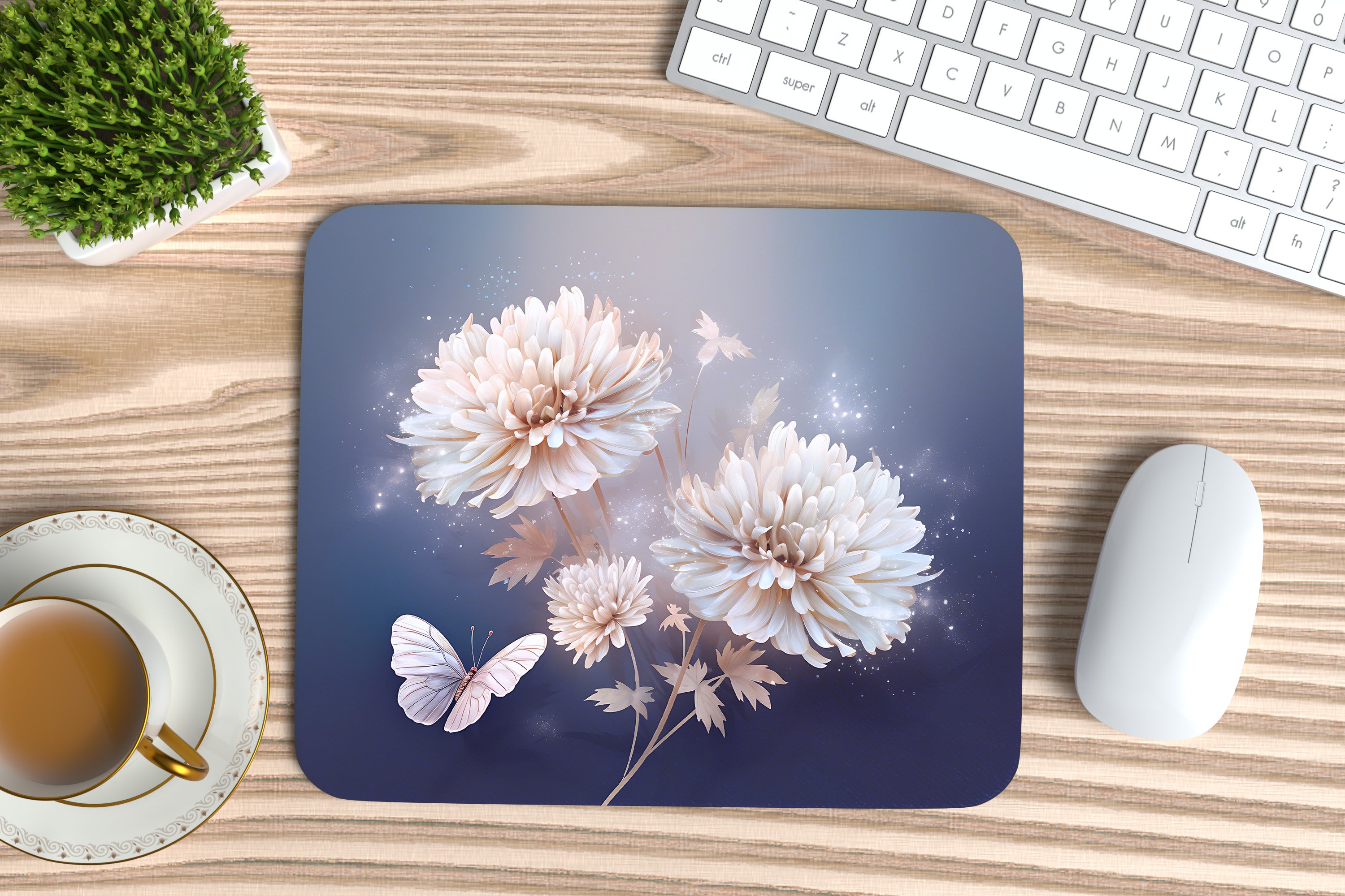 Chrysanthemum Mousemat