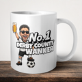 Derby County No.1 Wanker Football Mug