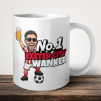 Exeter City No.1 Wanker Football Mug