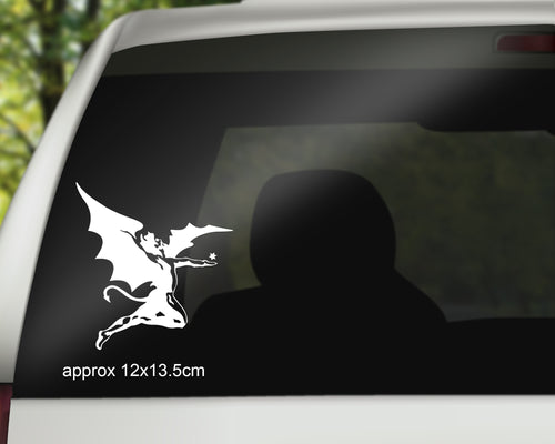 Fallen Angel x2 Car Vinyl Decals