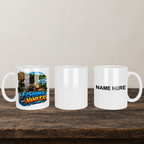 Fishing Wanker Personalised Mug