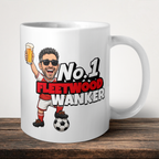 Fleetwood Town No.1 Wanker Football Mug