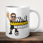 Harrogate Town No.1 Wanker Football Mug