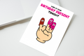 Here Is Your Birthday Present For Tonight Personalised Birthday Card