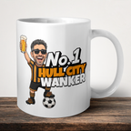 Hull City No.1 Wanker Football Mug