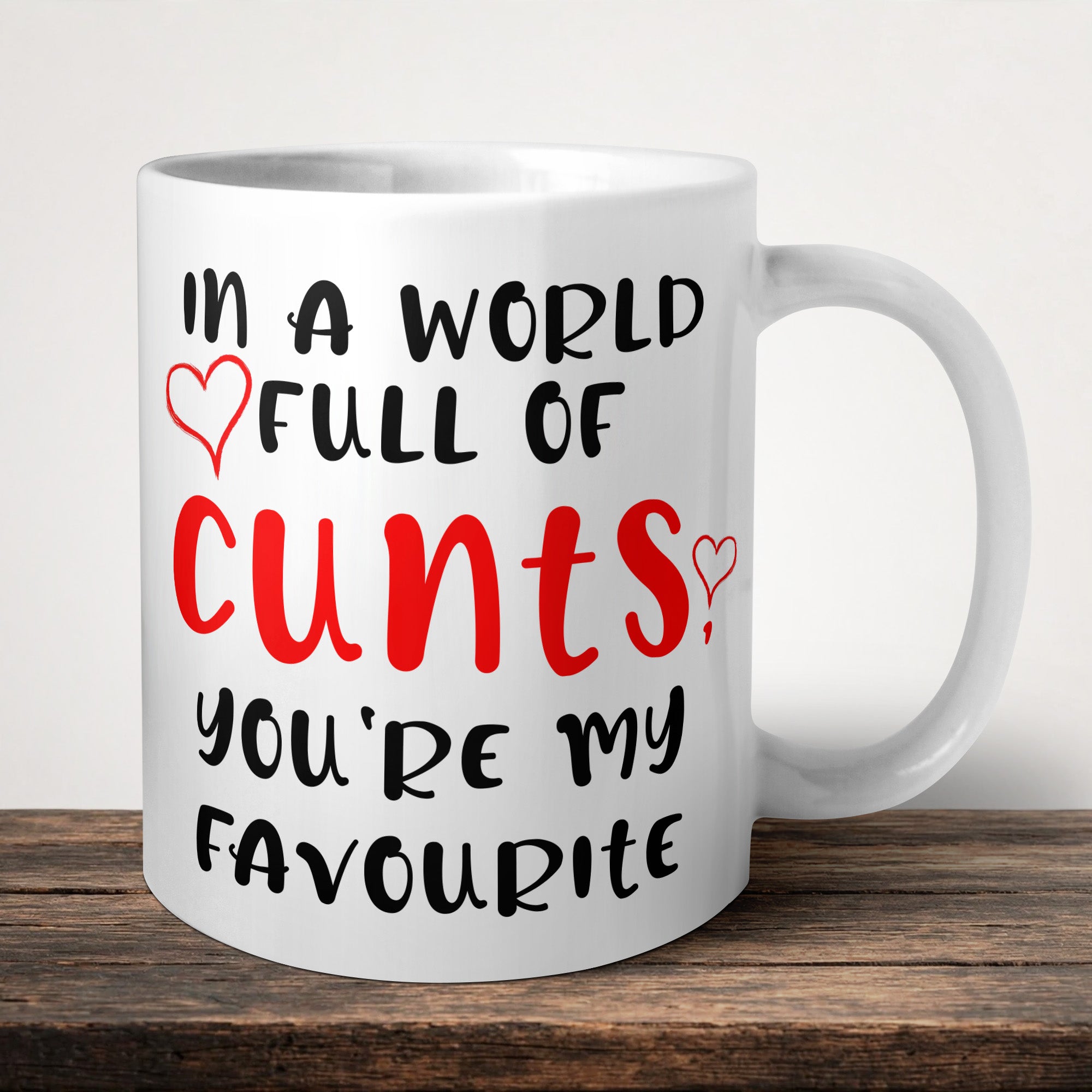 In A World Full Of Cunts Your My Favourite Mug