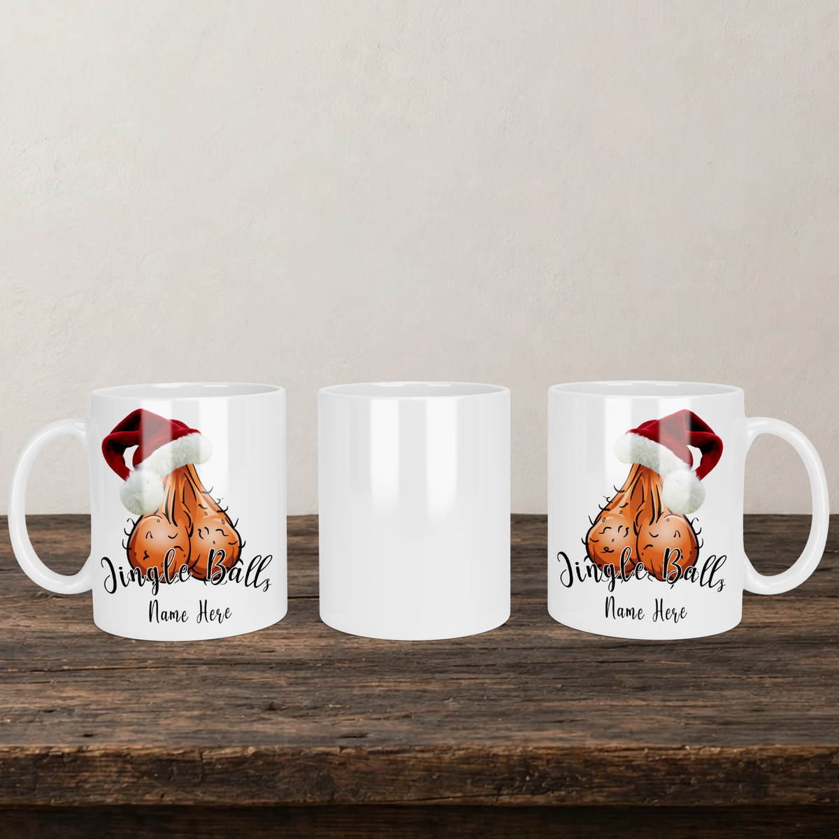 Jingle Balls Bollocks Mug