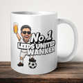 Leeds United No.1 Wanker Football Mug