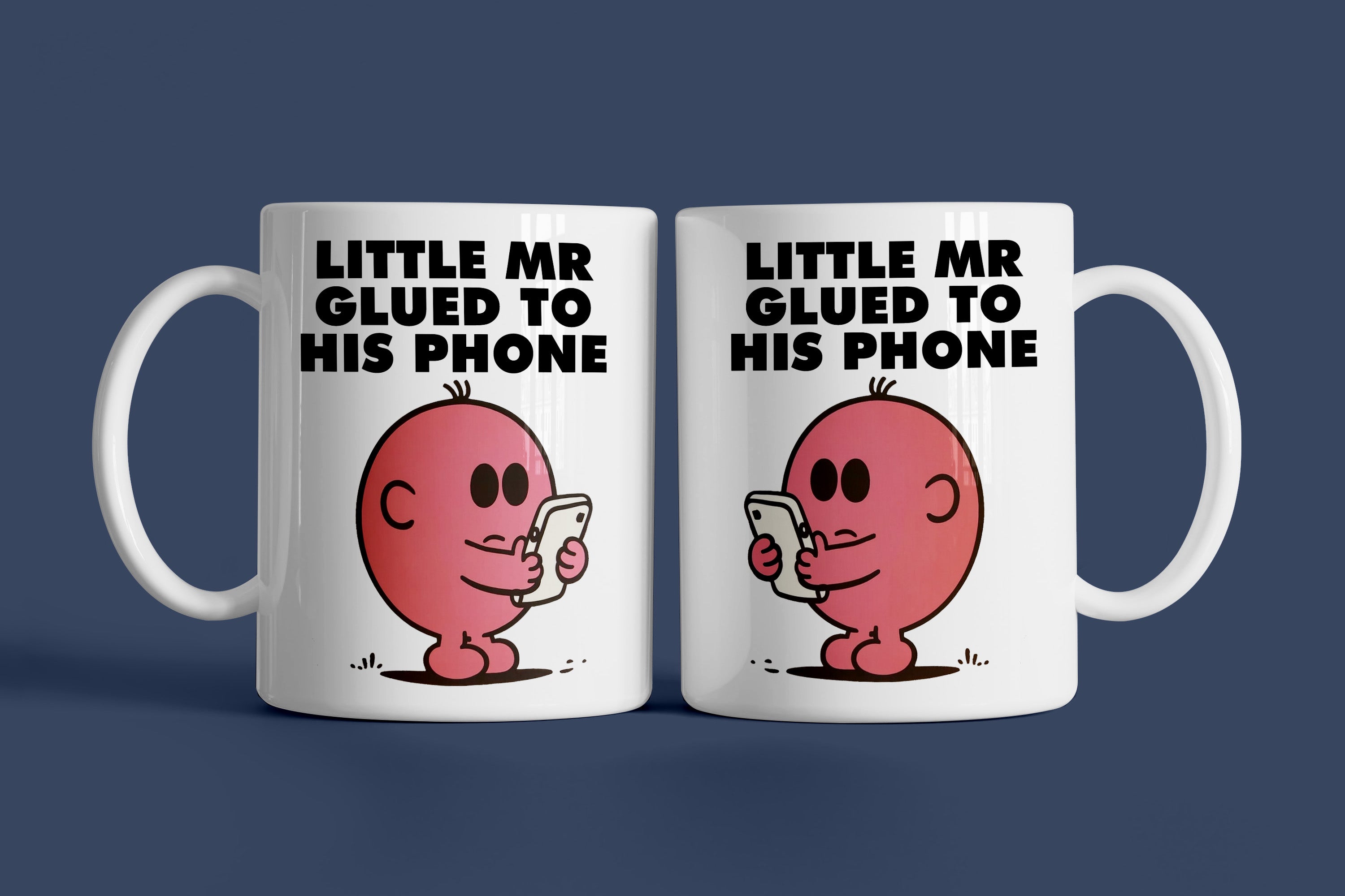 Little Mr Glued To His Phone