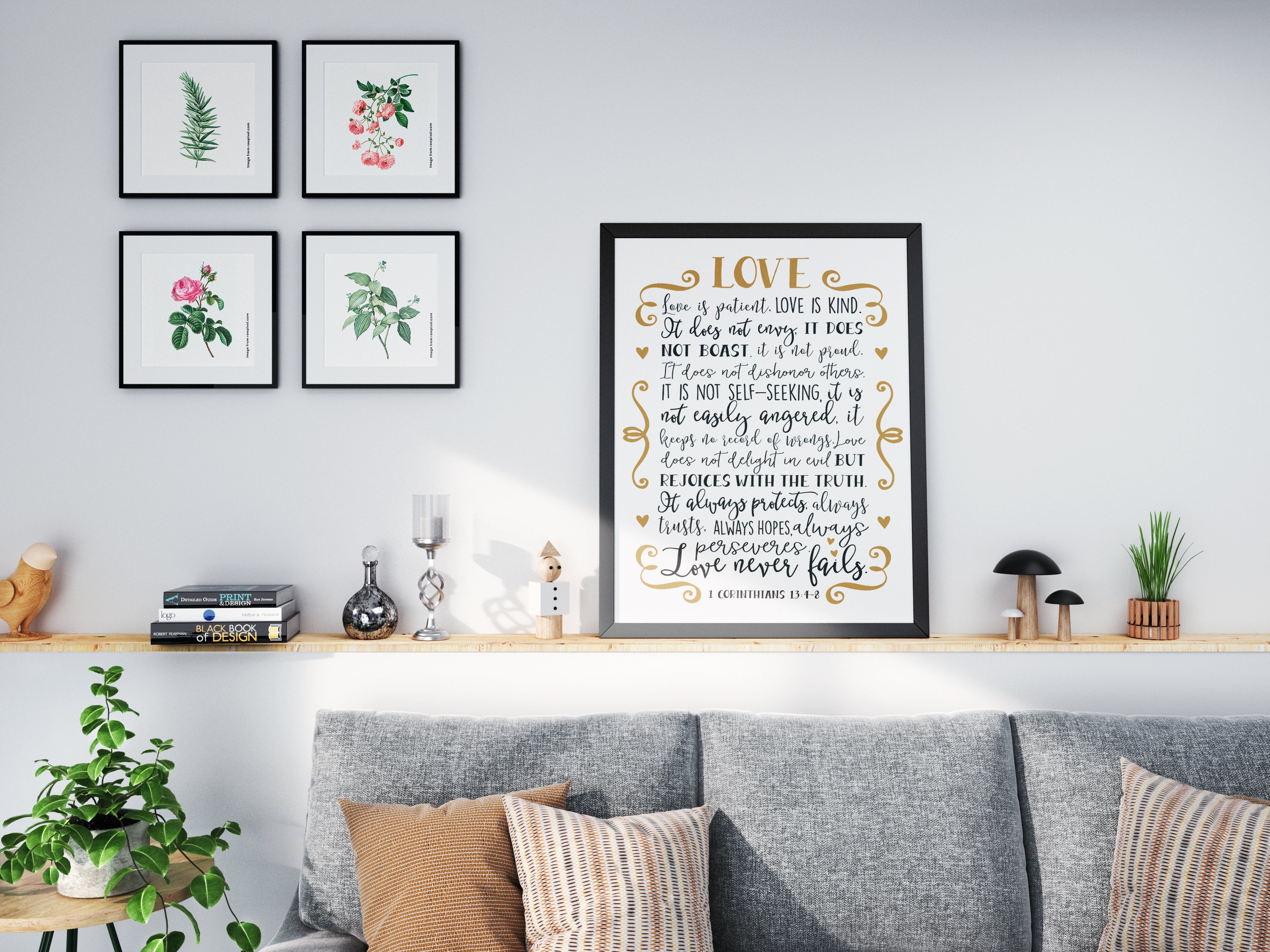Love Is Patient Print