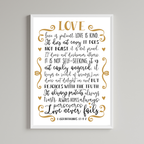 Love Is Patient Print