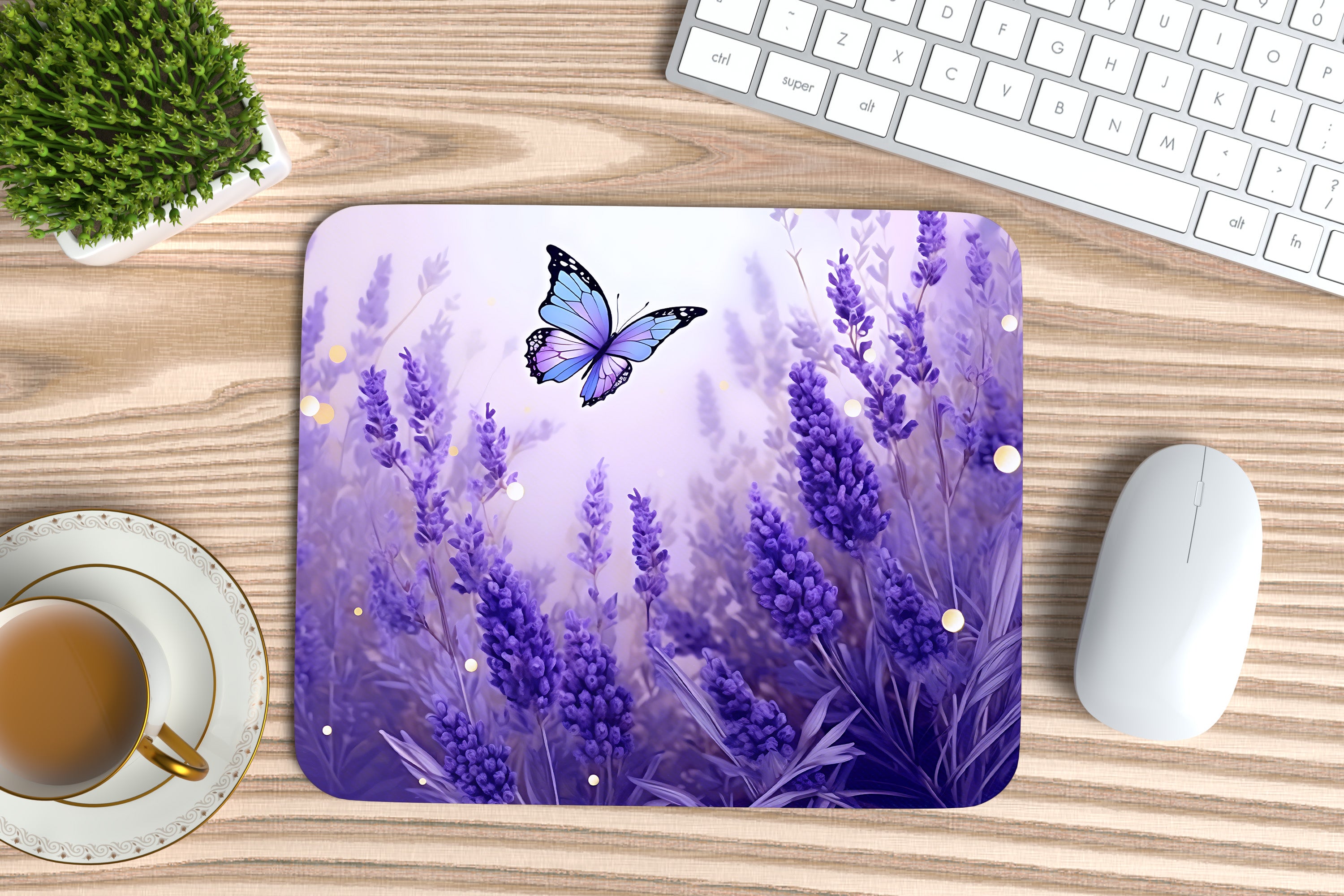 Lavender Design 3 Mousemat
