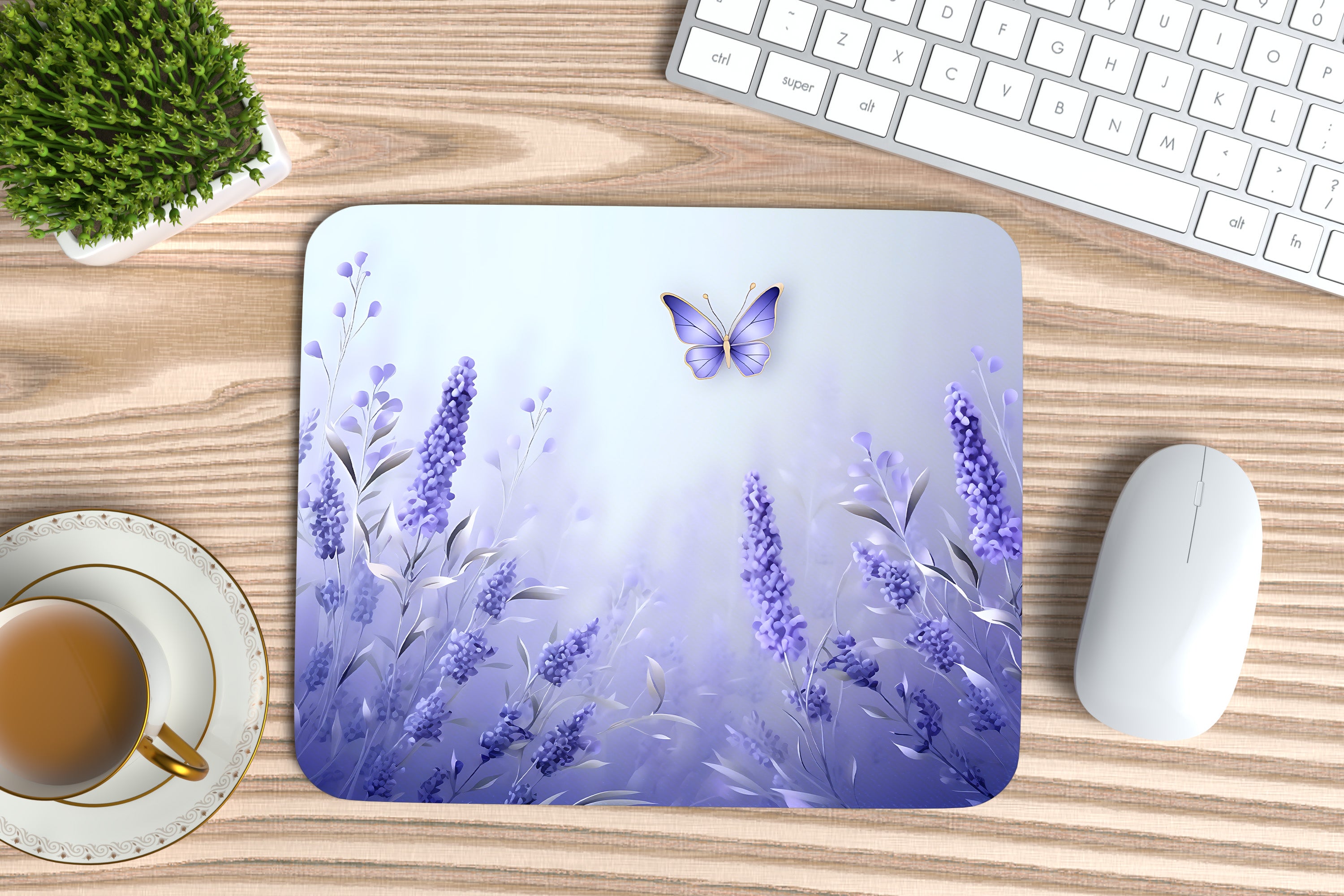 Lavender Design 4 Mousemat