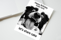 Let's Share Cake Personalised Birthday Card