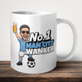 Man City No.1 Wanker Football Mug