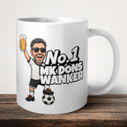 MK Dons No.1 Wanker Football Mug
