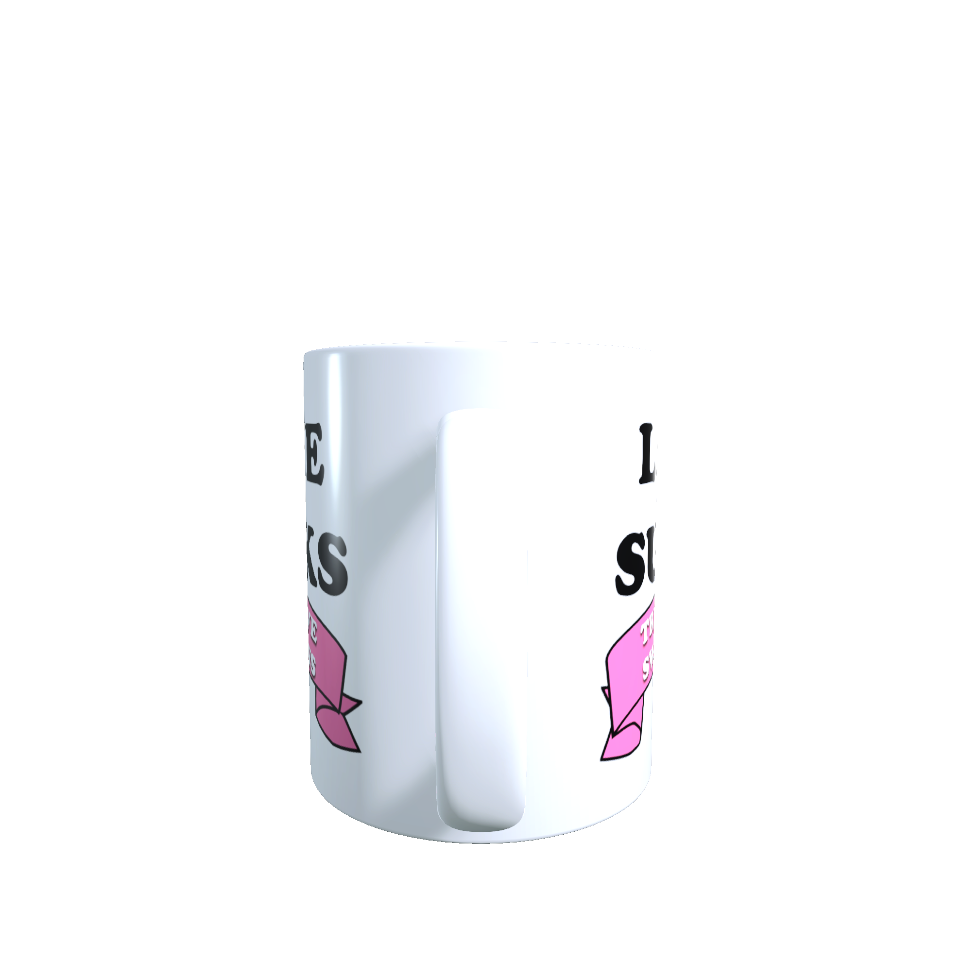 Love Sucks True Love Swallows Mug