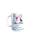 You Make My Minge Twinge Mug