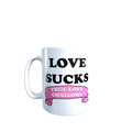 Love Sucks True Love Swallows Mug