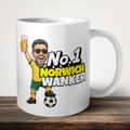 Norwich City No.1 Wanker Football Mug
